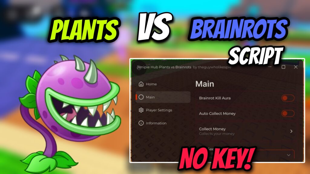 Plants vs Brainrots Script 